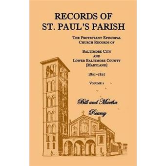 Records Of StPaul's Parish, Volume - 1