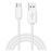 Cabo USB COOL Compatível com COOL Universal USB COOL-C 1.2m Branco_0