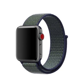 Pulseira de nylon de Substituição WISETONY para Apple Watch Series 4 40mm/Series 3/2/1 38mm Cinzento - 1