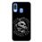 Capa Hapdey para Samsung Galaxy A40 2019 Design Cobra e Caveira Fear None, Respect Few em Silicone Flexível e TPU_0