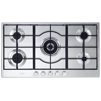 Placa a Gás De’Longhi SLF 590 LX | 90 cm | 5 Zonas | Aço inoxidável - 1