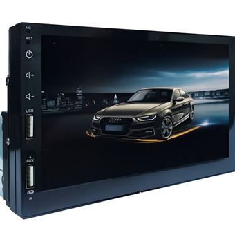 Auto-Rádio MP5 Bluetooth 7" Táctil PERVOI CTC-7708 | Preto - 1