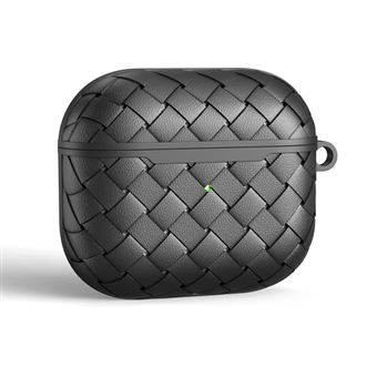 Capa e TPU textura tecida, preto Magunivers para AirPods 3 - 1