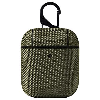 Capa de Nylon à prova de água, anti-riscos, verde Magunivers para AirPods with Charging Case (2016/2019)/AirPods with Wireless Charging Case (2019) - 1