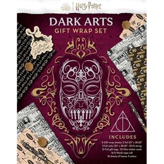 Harry Potter Dark Arts Gift Wrap Stationery Set - 1