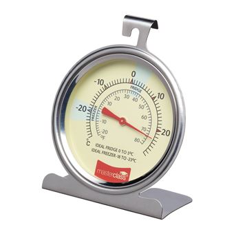 Termómetro para frigorífico Master Class Kitchen Craft MCFRIDGESS - Aço inoxidável - 1