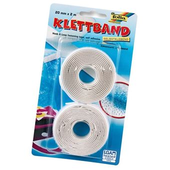 Pack com 2 Rolos Fita Velcro FOLIA 2302 - 1