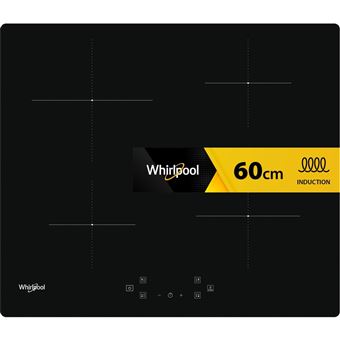 Placa de Indução Whirlpool WS Q4860 NE | Elétrica | 59 cm | 4 Zonas | Preto - 1