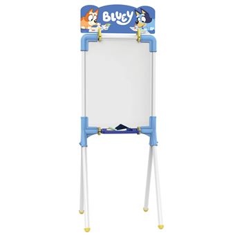 Quadro Duplo Magnético/Ardósia Chicos Bluey com Acessorios - 1