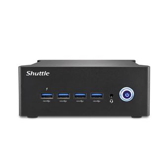 Mini Pc Barebone Shuttle Nano PC NT10H5 | Preto - 1