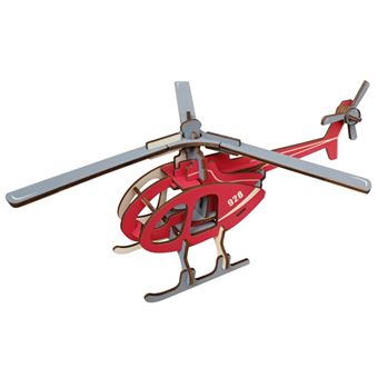 Puzzle 3D HSMY de 36 Peças XA-G032H - Helicóptero - 1