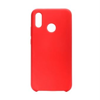 Capa Silicone Forcell para Huawei P20 Lite Vermelha