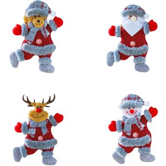 Bonecos Ursos e Rena V-REEL | Pendurados | 4 peças - 1