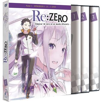 Re:Zero Episodios 1 A 13 (Parte 1) (3DVD) - 1