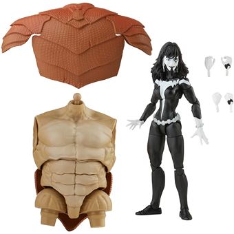 Figura Hasbro Marvel Legends Series Spiderman | Shriek | 15 cm | 4 Acessórios | 2 Peças de Construção - 1