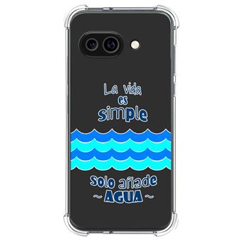 Capa de Silicone Tumundosmartphone à Prova de Choque para Google Pixel 9a 5G | Desenhos de design aquático - 1