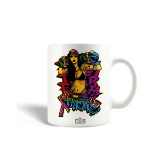 Caneca Maniacase Xtreme Impression De Camiseta De Vetor Skateboard Girl - 1