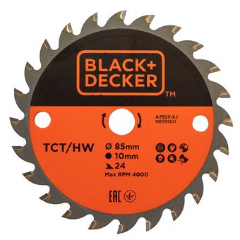 Lâmina para Serra Circular Black & Decker A7525-XJ | Metálico - 1