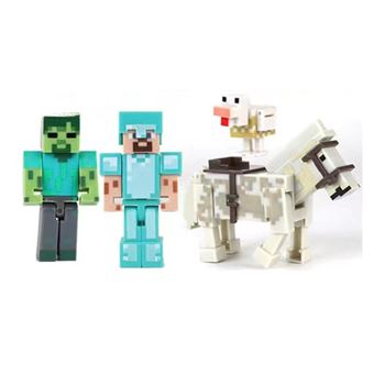 Figura Good Deal Minecraft Steve | Conjunto de 8 Peças | 3-7 cm - 1
