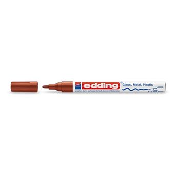 Edding 751 Castanho 10 peça(s)  Castanho e Branco - 1