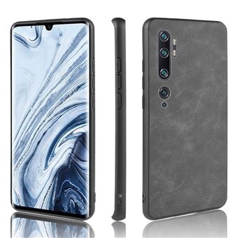 Capa Magunivers | TPU + PU cinza para Xiaomi Mi CC9 Pro/Mi Note 10/Mi Note 10 Pro