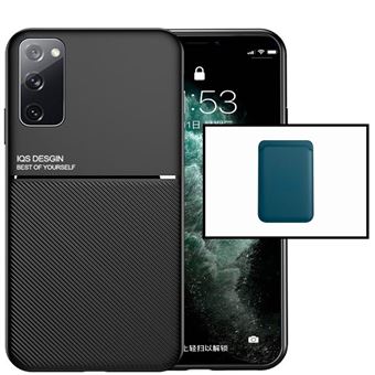 Kit Phonecare | Capa Magnetic Lux + Magentic Wallet Azul para Samsung Galaxy S20 FE - Preto - 1