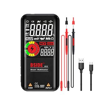 Multímetro Digital Inteligente Goeik S11 com Bateria de Lítio Recarregável e Ecrã de 3.5'' - 1