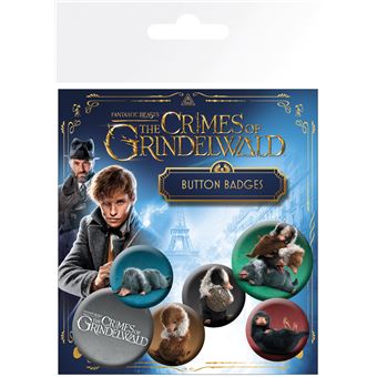 Conjunto de pins GB Posters Fantastic Beasts Nifflers - 1