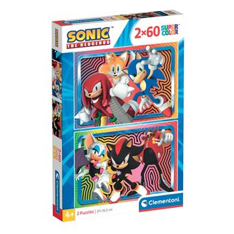 Puzzle Clementoni Sonic | 2x60 Peças - 1
