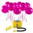 Bomba de Ar e Balões Rosa Bunch O Balloons Party_0