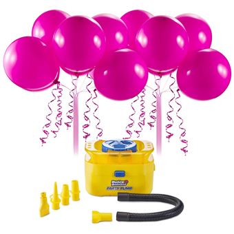Bomba de Ar e Balões Rosa Bunch O Balloons Party