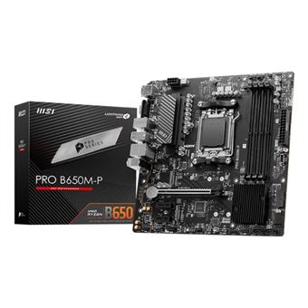 Motherboard MSI PRO B650M-P | Preto - 1