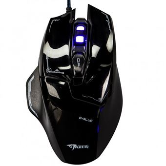 Rato Gaming com Fios E-blue Mazer M642 | 2500 DPI | Preto - 1