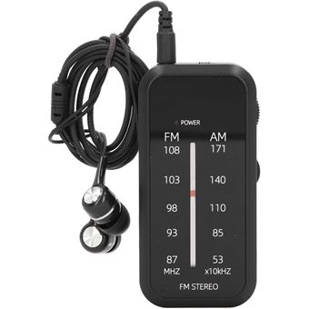 Mini Rádio de Bolso AM/FM Estéreo Orysin | Portátil com Auriculares - 1