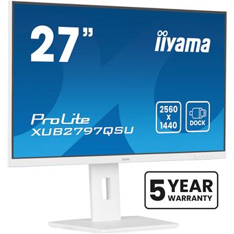 Monitor iiyama XUB2797QSU-W2 | LED | QHD | 1 ms | 100 Hz | 27" | E - 1