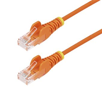 Cabo de Rede StarTech.com N6PAT150CMORS | Laranja - 1