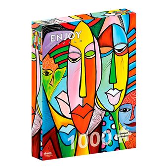 Puzzle ENJOY 1859 Africano | 1000 Peças - 1