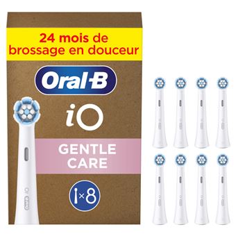 Cabeça de Escova de Dentes Oral-B iO Gentle Care | Branco - 1