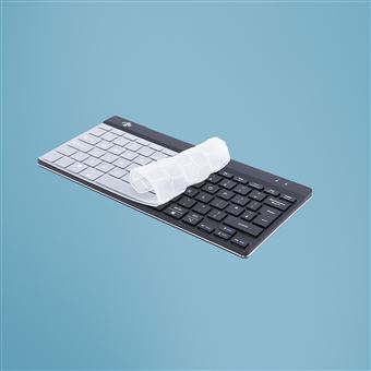Capa Protetora para Teclado R-Go Tools Capa de teclado de silicone higiênica R-Go (para o layout da UE) | Transparente - 1