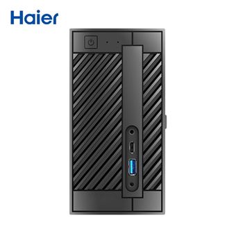 Computador Haier N-S78 | Mini PC Host | i5-9400 | 8G-DRR4 | 256G-SSD | 2666MHz | WIFI | Bluetooth | Win10 64bit - Preto - 1