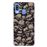 Capa Hapdey Para Samsung Galaxy A40 2019 Design Crânios Padrão Abstrato Capa de Silicone Flexível Em TPU - Transparente_0
