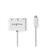 Nedis CCGP64765WT02 cabo USB 0,2 m 3.1 (3.1 Gen 1) USB-C USB A Branco_1