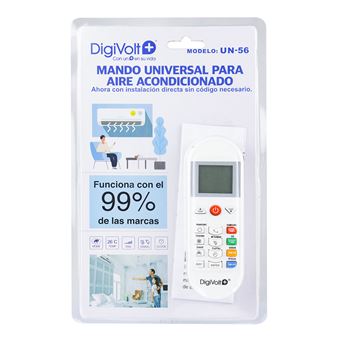 Comando Universal de Ar Condicionado Digivolt UN-56 - Branco - 1