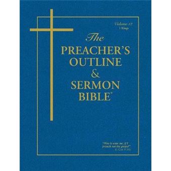 Preacher'S Outline & Sermon Bible-kjv-1 Kings - 1