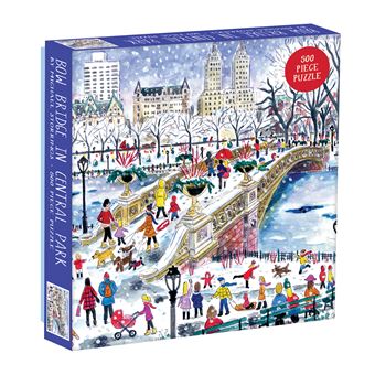 Michael Storrings Bow Bridge In Central Park 500Pc Puzzle - 1