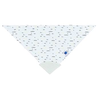 Babete Bandana com Mordedor Kikka Boo Savanna Pattern Menta - 1