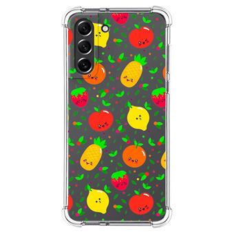 Capa Tumundosmartphone de silicone anti-choque para Samsung Galaxy S21 FE 5G design Frutas 01 Desenhos - 1
