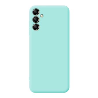 Capa MisterCapas para Samsung Galaxy A55 5G Silicone Premium - Azul Turquesa - 1