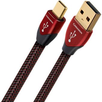 AudioQuest 0.75m Cinnamon Micro-USB cabo USB 0,75 m 2.0 USB A Micro-USB B Preto