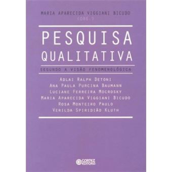 Pesquisa qualitativa: segundo a visão fenomenológica - 1